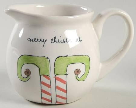 Rae Dunn Holiday Creamer