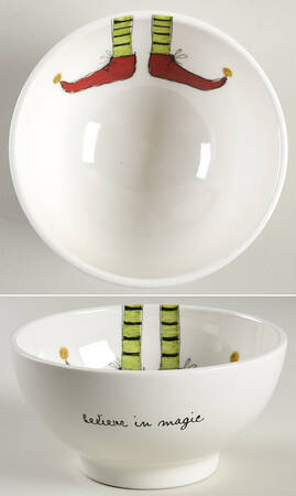 Rae Dunn Holiday Melamine All Purpose Bowl