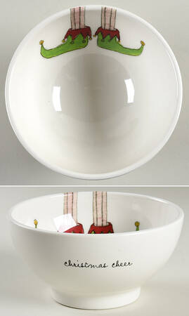 Rae Dunn Holiday Melamine All Purpose Bowl