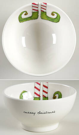 Rae Dunn Holiday Melamine All Purpose Bowl
