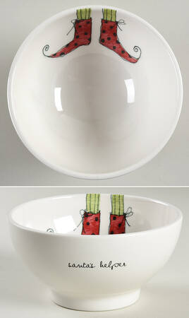 Rae Dunn Holiday Melamine All Purpose Bowl