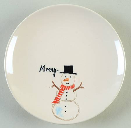 Rae Dunn Holiday Appetizer Plate