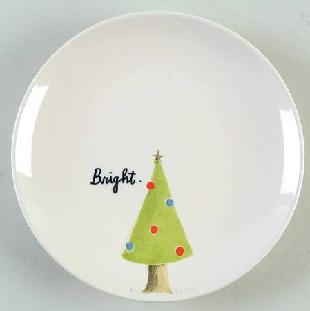 Rae Dunn Holiday Appetizer Plate