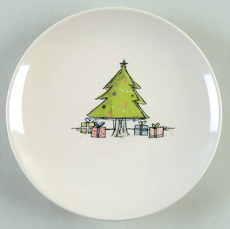 Rae Dunn Holiday Appetizer Plate