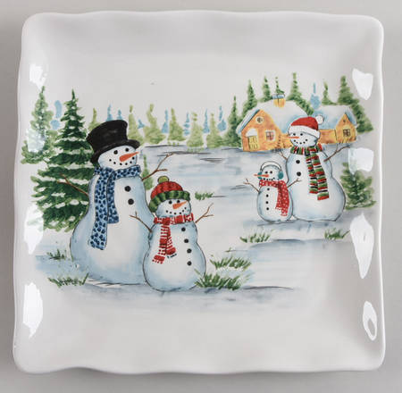 MXE36 Square Dinner Plate