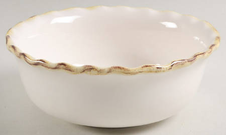 MLJ17 Cream Individual Dinner Bowl