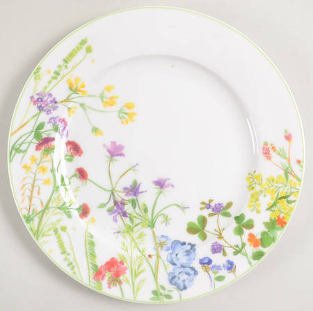 Wildflower Garden Luncheon Plate