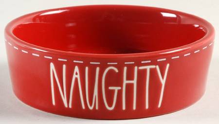 Farmhouse Holiday Stitch Cat Bowl