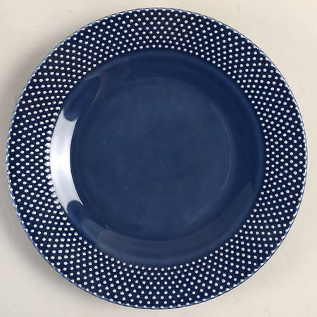 M2AM2A34 BLUE Salad Plate