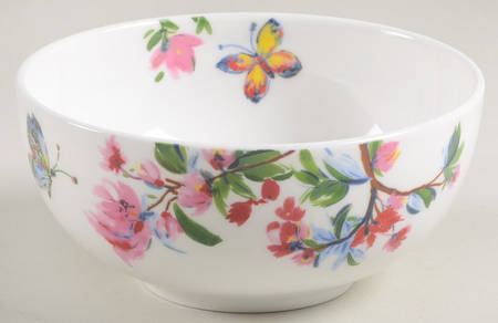 Butterfly Garden Fruit/Dessert (Sauce) Bowl