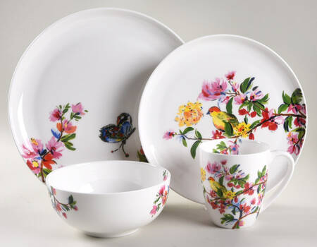 Butterfly Garden 4 Piece Place Setting