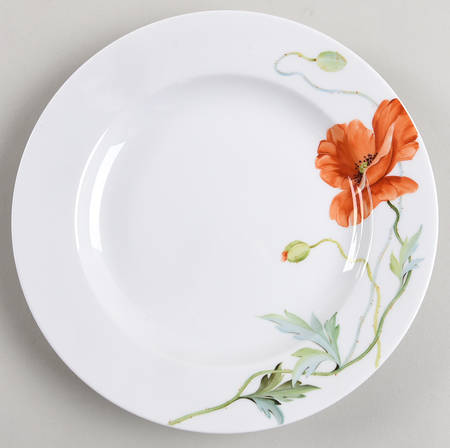 Wild Poppy Red Smooth by Meissen (Germany)