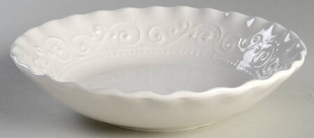 MLJ23 White Individual Dinner Bowl