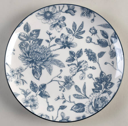 Toile Dinnerware Salad Plate