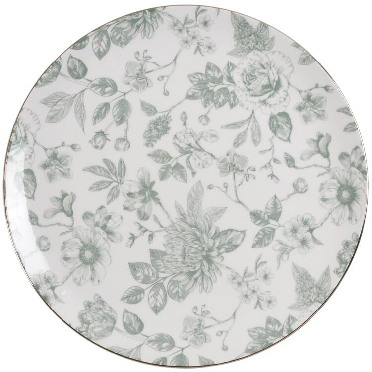 Toile Dinnerware Dinner Plate