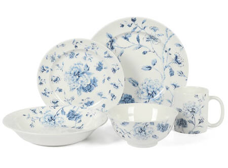 Empress Bouquet Blue by Martha Stewart