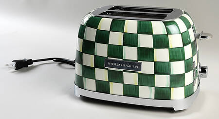 Emerald Check Electric Toaster