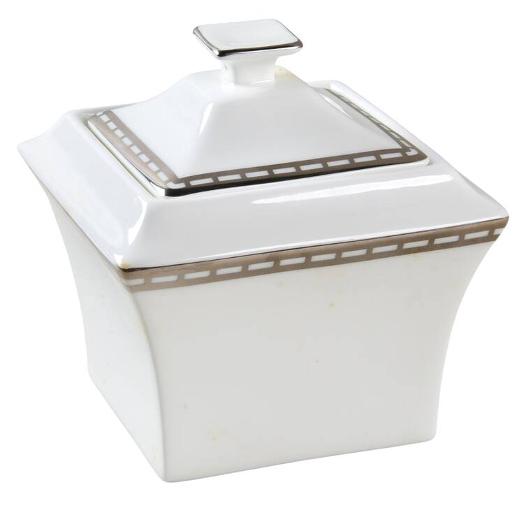 Jacob's Ladder Sugar Bowl & Lid