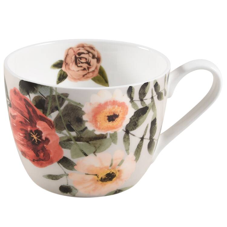 Wildflower Blooms Soup Mug