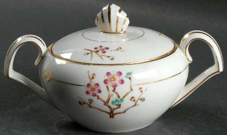 Early Spring  Sugar Bowl & Lid