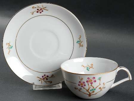 Early Spring  Flat Cup & Saucer Set