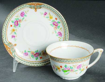 Fiesta Flat Cup & Saucer Set