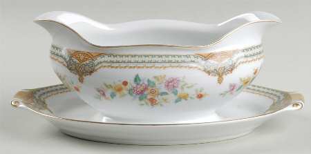 Fiesta Gravy Boat with Attached Underplate