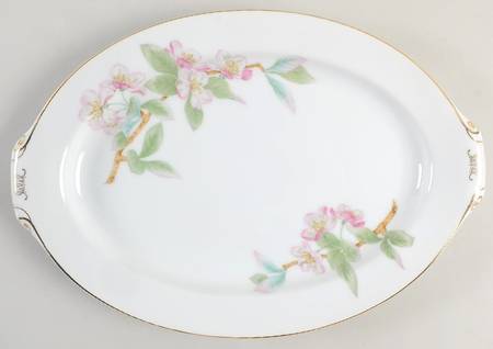 Mountain Cherry 12" Oval Serving Platter