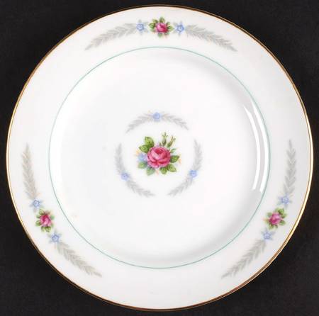 Olive Leaves Bread & Butter Plate