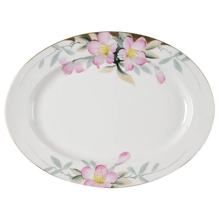 Azalea 13" Oval Serving Platter