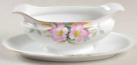 Gravy Boat with Attached Underplate