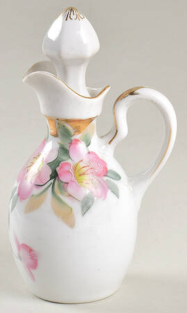 Azalea Oil Or Vinegar Cruet and Stopper