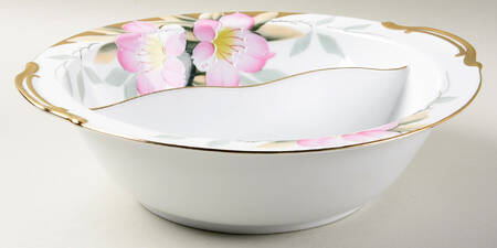 Azalea Round Divided Vegetable Bowl