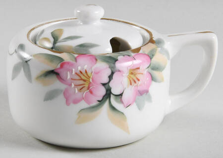 Azalea Mustard Jar & Lid