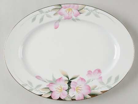 Azalea 11" Oval Serving Platter