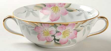 Azalea Flat Cream Soup Bowl