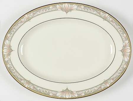 Barrymore 12" Oval Serving Platter by Noritake