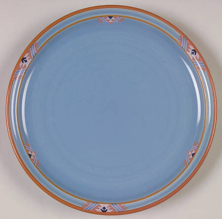 Blue Adobe Salad Plate