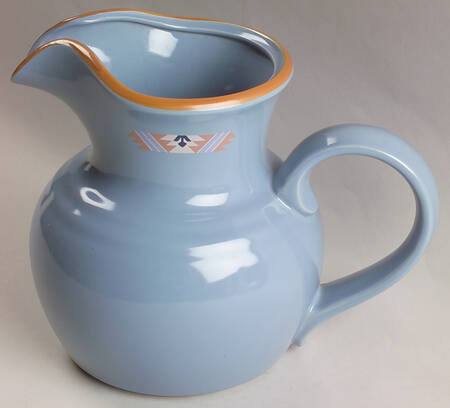 Blue Adobe 2 Quart Pitcher by Noritake