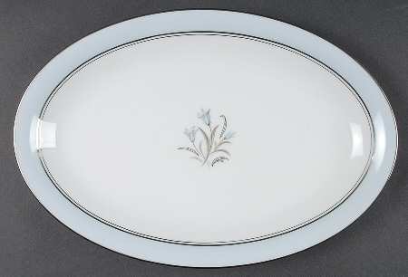 Bluebell 12" Oval Serving Platter by Noritake