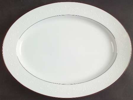 Buckingham 13" Oval Serving Platter by Noritake