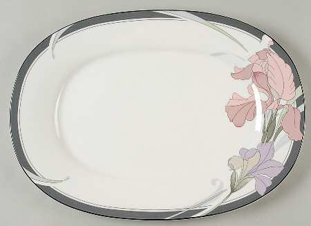 Cafe Du Soir 14" Oval Serving Platter