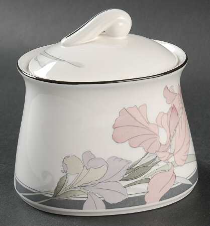 Cafe Du Soir Sugar Bowl & Lid