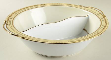 Caliban Round Divided Vegetable Bowl by Noritake