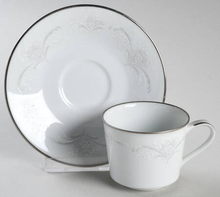 Casablanca Flat Demitasse Cup & Saucer Set