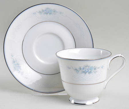 Footed Cup & Saucer Set