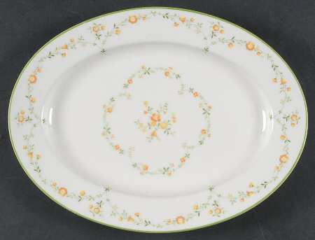 Debut 11" Oval Serving Platter by Noritake