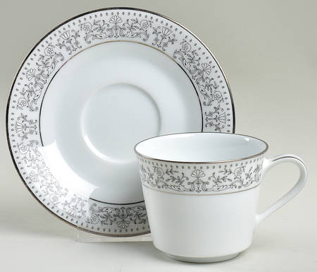 Eminence Footed Cup & Saucer Set