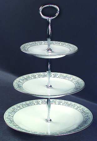 Eminence 13 7/8"-14 1/4" 3-Tiered Serving Tray(DP,SP,BB) HC