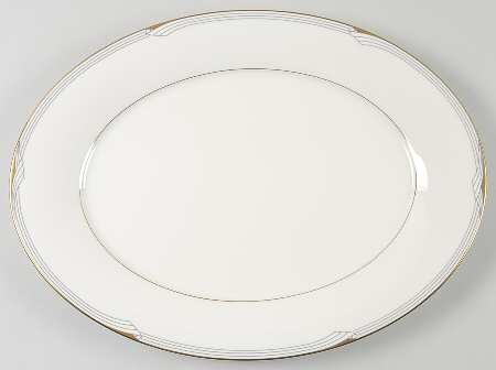 Golden Cove 15" Oval Serving Platter